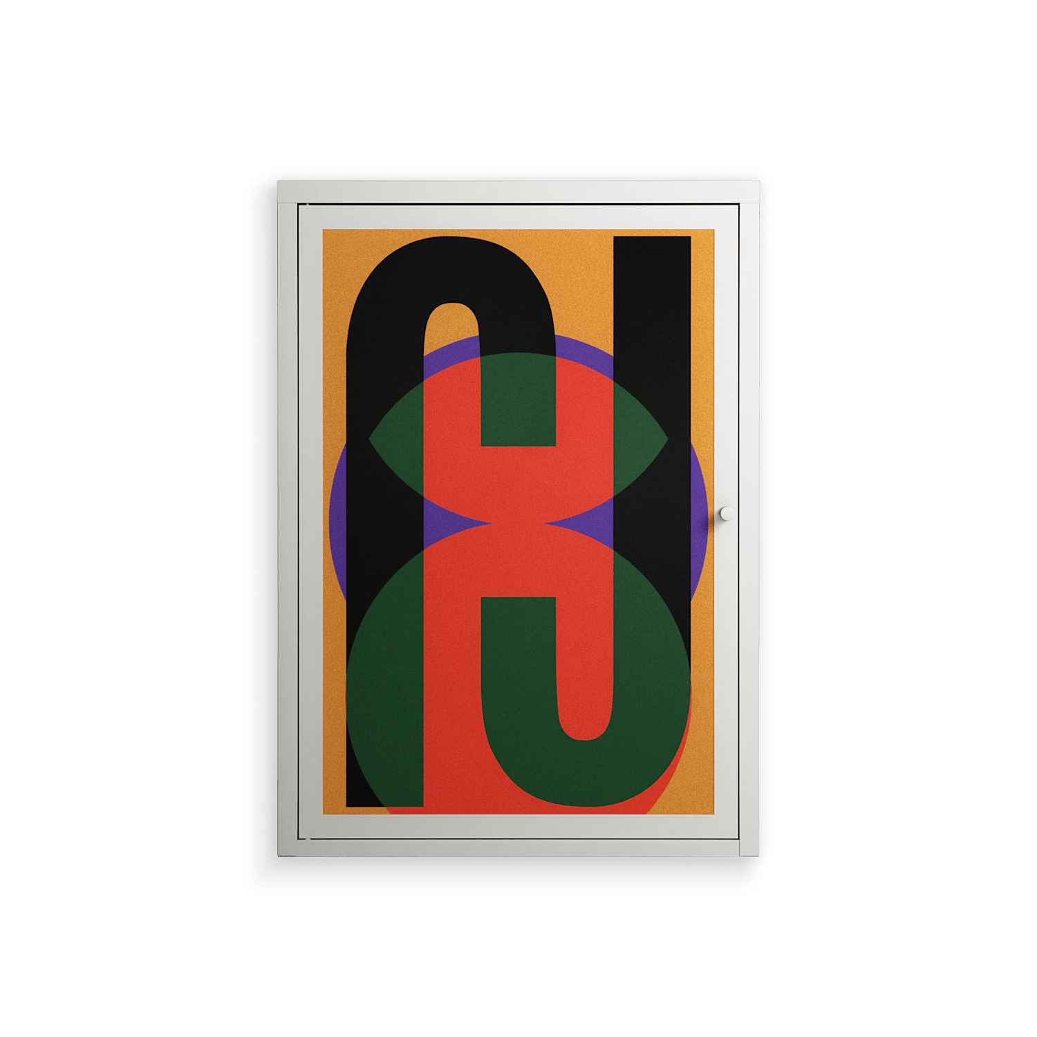 JJ - Wall Cabinet - Oluwaseyi Samuel Adebayo - Chalk - Overlay Metal