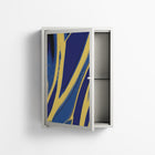 Blue Gale - Wall Cabinet - Oluwaseyi Samuel Adebayo - Chalk - Overlay Metal