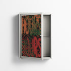 Hours - Wall Cabinet - Oluwaseyi Samuel Adebayo - Chalk - Overlay Metal