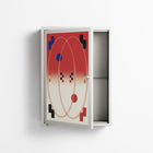 Parallel Mirage - Wall Cabinet - Oluwaseyi Samuel Adebayo  - Chalk - Overlay Metal