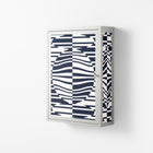 Wave Lens - Wall Cabinet - Oluwaseyi Samuel Adebayo - Chalk - Overlay Metal