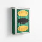 Soul Split - Wall Cabinet - Oluwaseyi Samuel Adebayo - Chalk - Overlay Metal