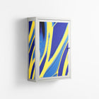 Blue Gale - Wall Cabinet - Oluwaseyi Samuel Adebayo - Chalk - Overlay Metal