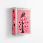 Covered in Flowers - Wall Cabinet - Raissa Oltmanns - Chalk - Overlay Metal