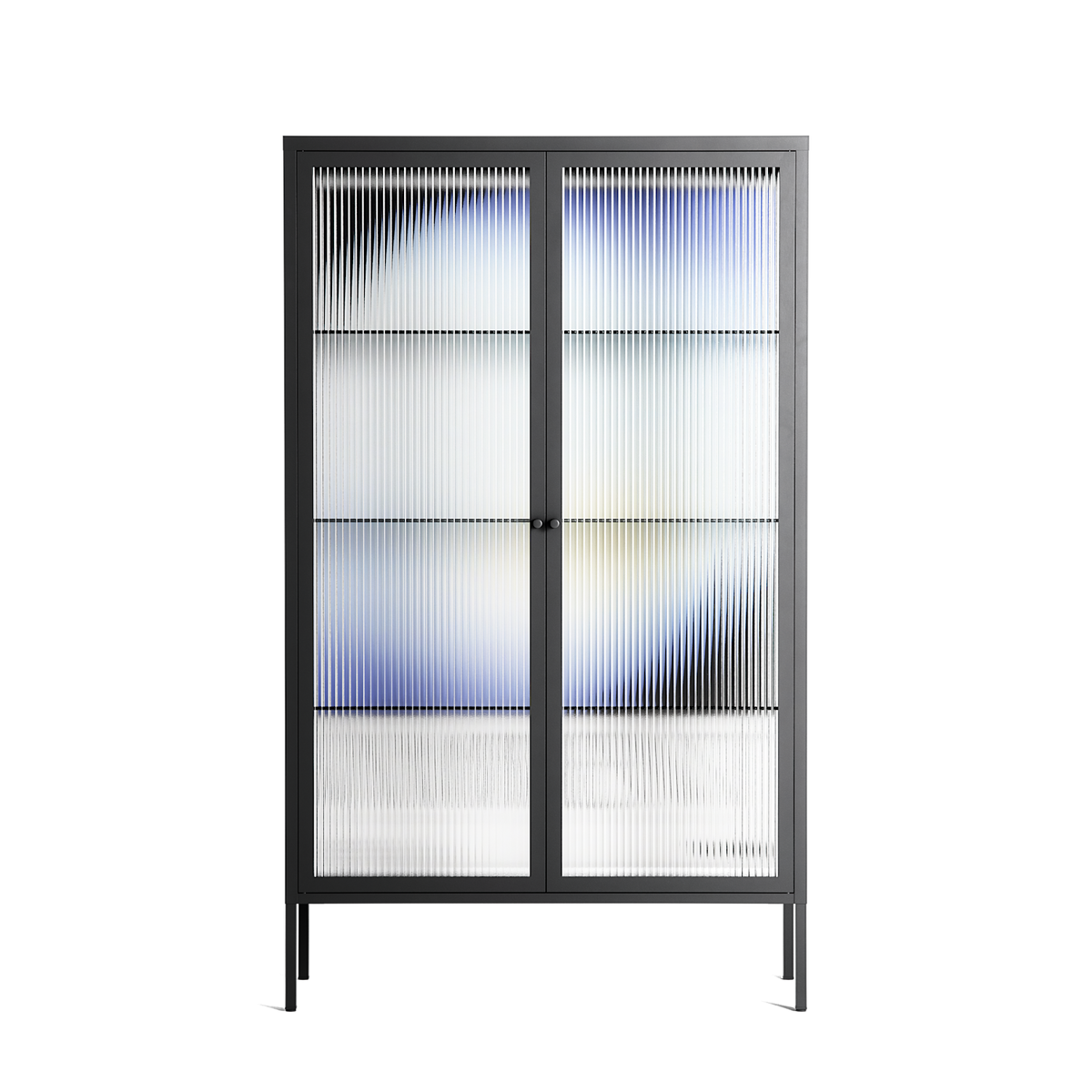 Ambient - Cabinet - Alexander Khabbazi - Antracite - Reeded glass