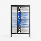 Everything is Confusing - Cabinet - Alexander Khabbazi - Antracite - Reeded glass
