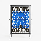 Everything is Confusing - Cabinet - Alexander Khabbazi - Antracite - Reeded glass