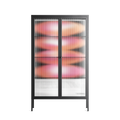 Repeating - Cabinet - Alexander Khabbazi - Antracite - Reeded glass