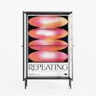 Repeating - Cabinet - Alexander Khabbazi - Antracite - Reeded glass