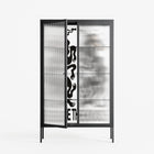 Hounds - Cabinet - Alexander Khabbazi - Antracite - Reeded glass