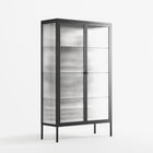 Hounds - Cabinet - Alexander Khabbazi - Antracite - Reeded glass