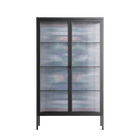 Sunbrother 2 - Cabinet - Nick Liefhebber - Antracite - Reeded glass