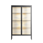 Sunbrother 3 - Cabinet - Nick Liefhebber - Antracite - Reeded glass