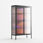 The Secret Herb Garden In The Forest 2 - Cabinet - Nick Liefhebber - Antracite - Reeded glass