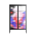 Dream - Cabinet - Heather Zhou - Antracite - Reeded glass