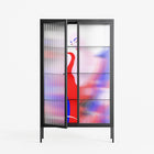 Dream - Cabinet - Heather Zhou - Antracite - Reeded glass