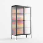 Flower A - Cabinet - Heather Zhou - Antracite - Reeded glass