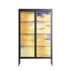 Klimt - Cabinet - Heather Zhou - Antracite - Reeded glass