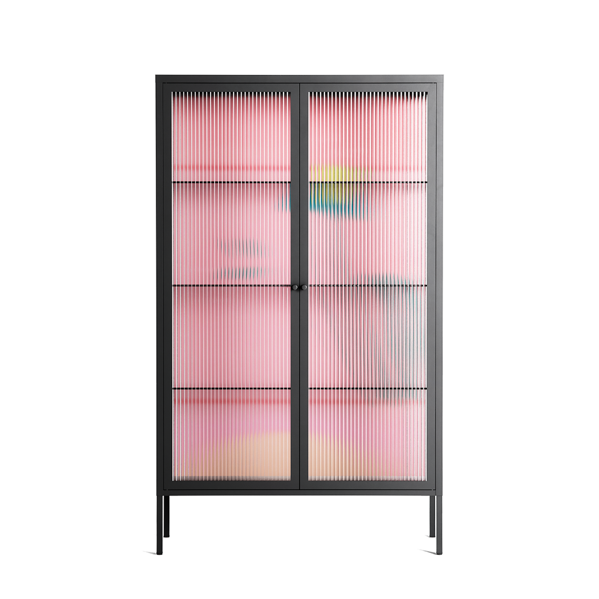 Tender Age in Bloom - Cabinet - Ciara Wade - Antracite - Reeded glass