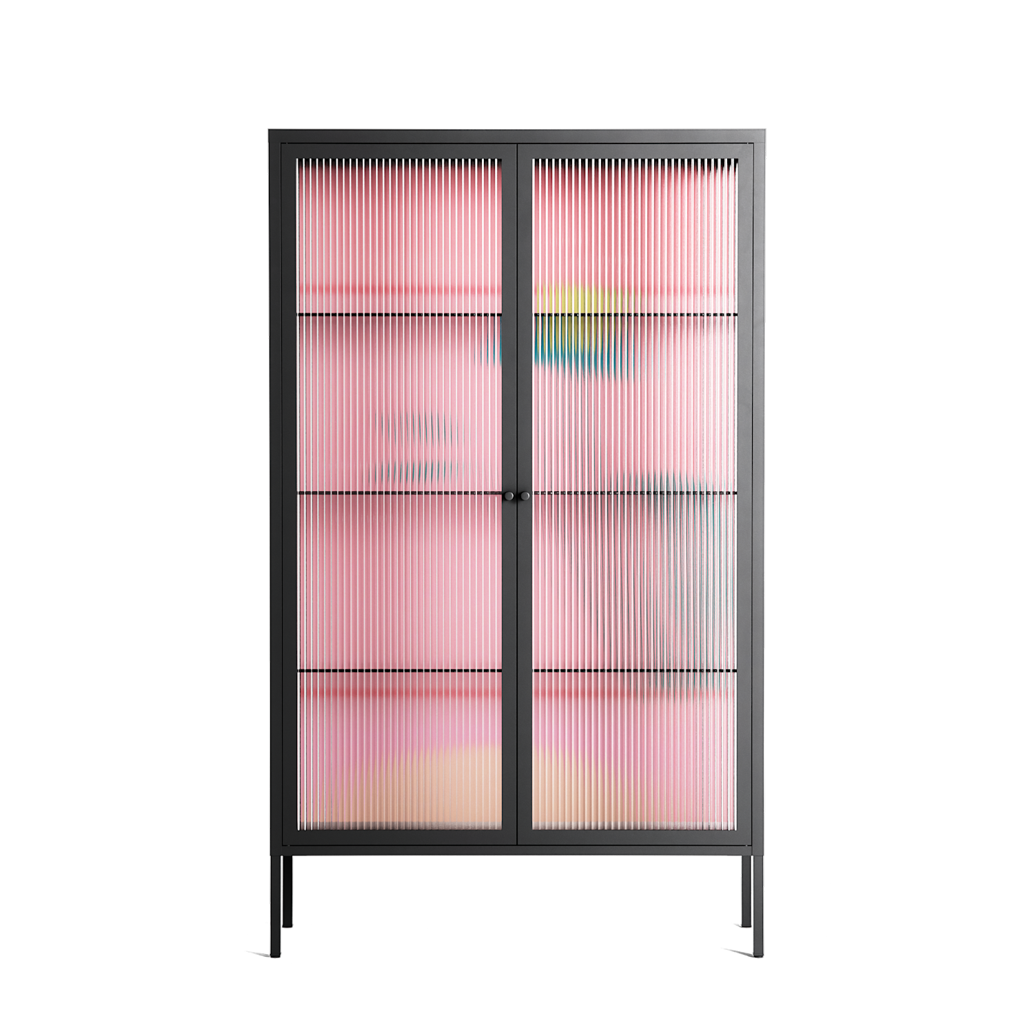Tender Age in Bloom - Cabinet - Ciara Wade - Antracite - Reeded glass