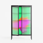 Sit This One Out - Cabinet - Ciara Wade - Antracite - Reeded glass