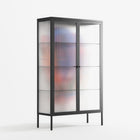 Balloons - Cabinet - Vratislav Pecka - Antracite - Reeded glass