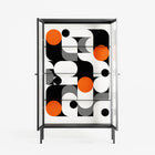Conserto - Cabinet - Vratislav Pecka - Antracite - Reeded glass