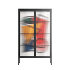 Misplaced - Cabinet - Vratislav Pecka - Antracite - Reeded glass