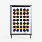 Perspektiva - Cabinet - Vratislav Pecka - Antracite - Reeded glass