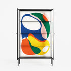 Spilled Paint - Cabinet - Vratislav Pecka - Antracite - Reeded glass