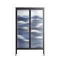 Dalgalar - Cabinet - Nur Rydberg - Antracite - Reeded glass
