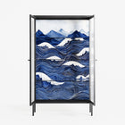Dalgalar - Cabinet - Nur Rydberg - Antracite - Reeded glass