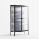 Dalgalar - Cabinet - Nur Rydberg - Antracite - Reeded glass