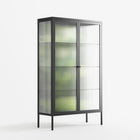 Tummetott - Cabinet - Nur Rydberg - Antracite - Reeded glass