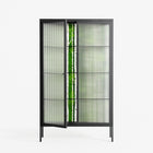 Björkskog - Cabinet - Nur Rydberg - Antracite - Reeded glass
