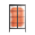 Keep - Cabinet - Andrea Devia-Nuño - Antracite - Reeded glass