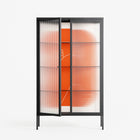 Keep - Cabinet - Andrea Devia-Nuño - Antracite - Reeded glass