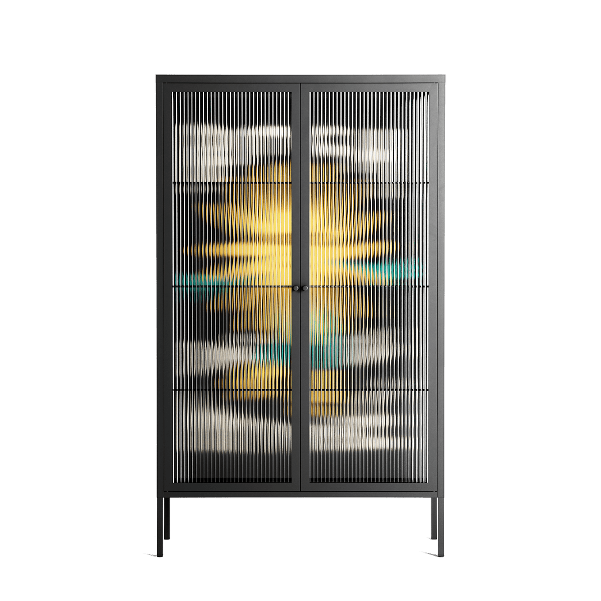 Bitch Don't Kill My Vibe - Cabinet - Aley Wild - Antracite - Reeded glass