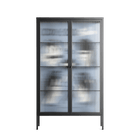 Cool Cool Salon Grey - Cabinet - Aley Wild - Antracite - Reeded glass