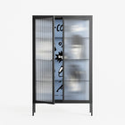 Cool Cool Salon Grey - Cabinet - Aley Wild - Antracite - Reeded glass