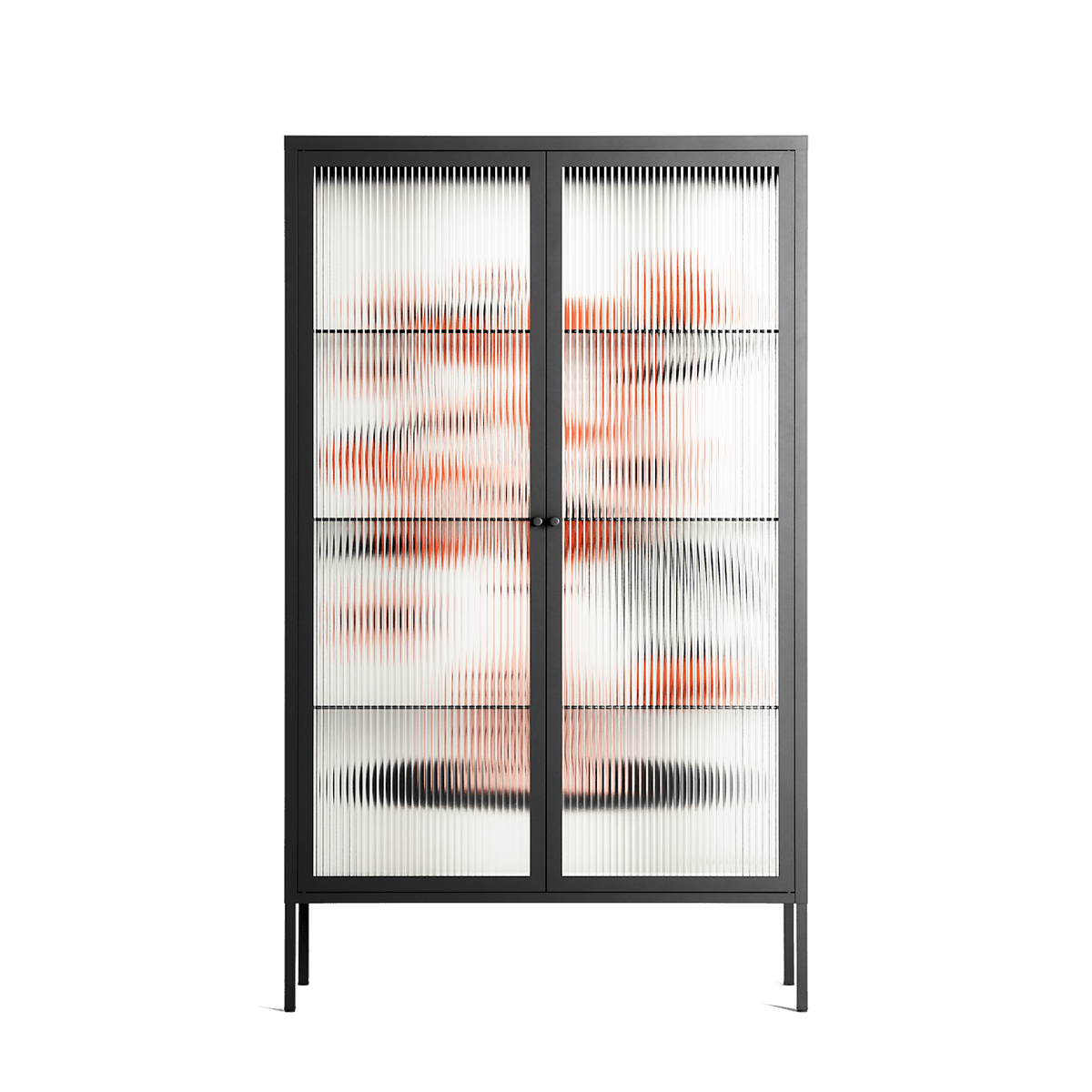 Fuck - Cabinet - Aley Wild - Antracite - Reeded glass