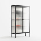 Howdy - Cabinet - Aley Wild - Antracite - Reeded glass