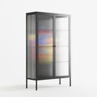 Mushroom Dance Multi - Cabinet - Aley Wild - Antracite - Reeded glass