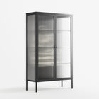 Nudes on Nudes - Cabinet - Aley Wild - Antracite - Reeded glass
