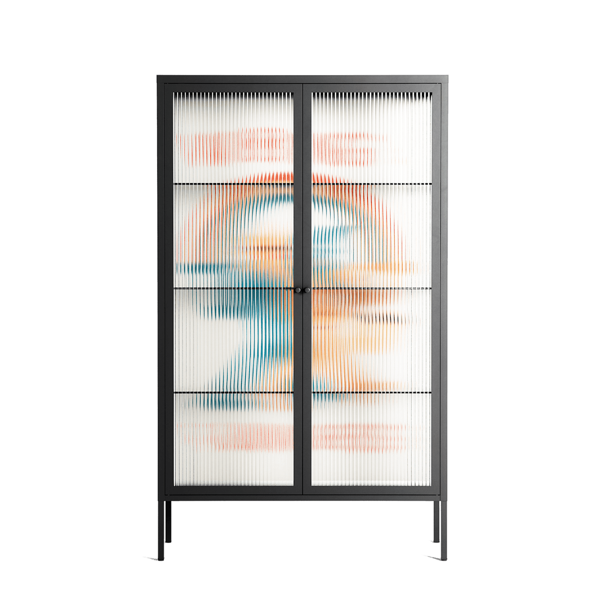 Vibing With The Universe - Cabinet - Aley Wild - Antracite - Reeded glass