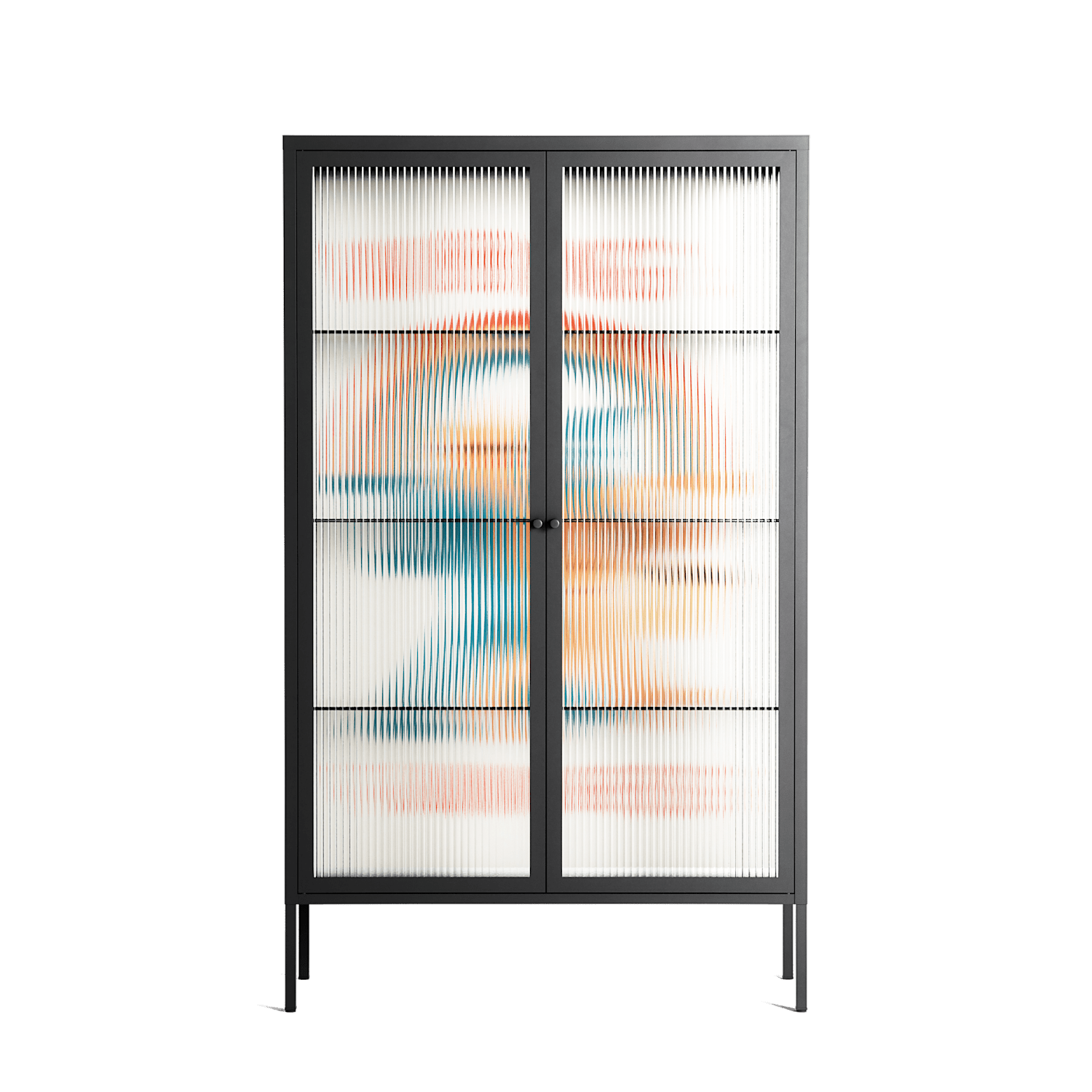 Vibing With The Universe - Cabinet - Aley Wild - Antracite - Reeded glass