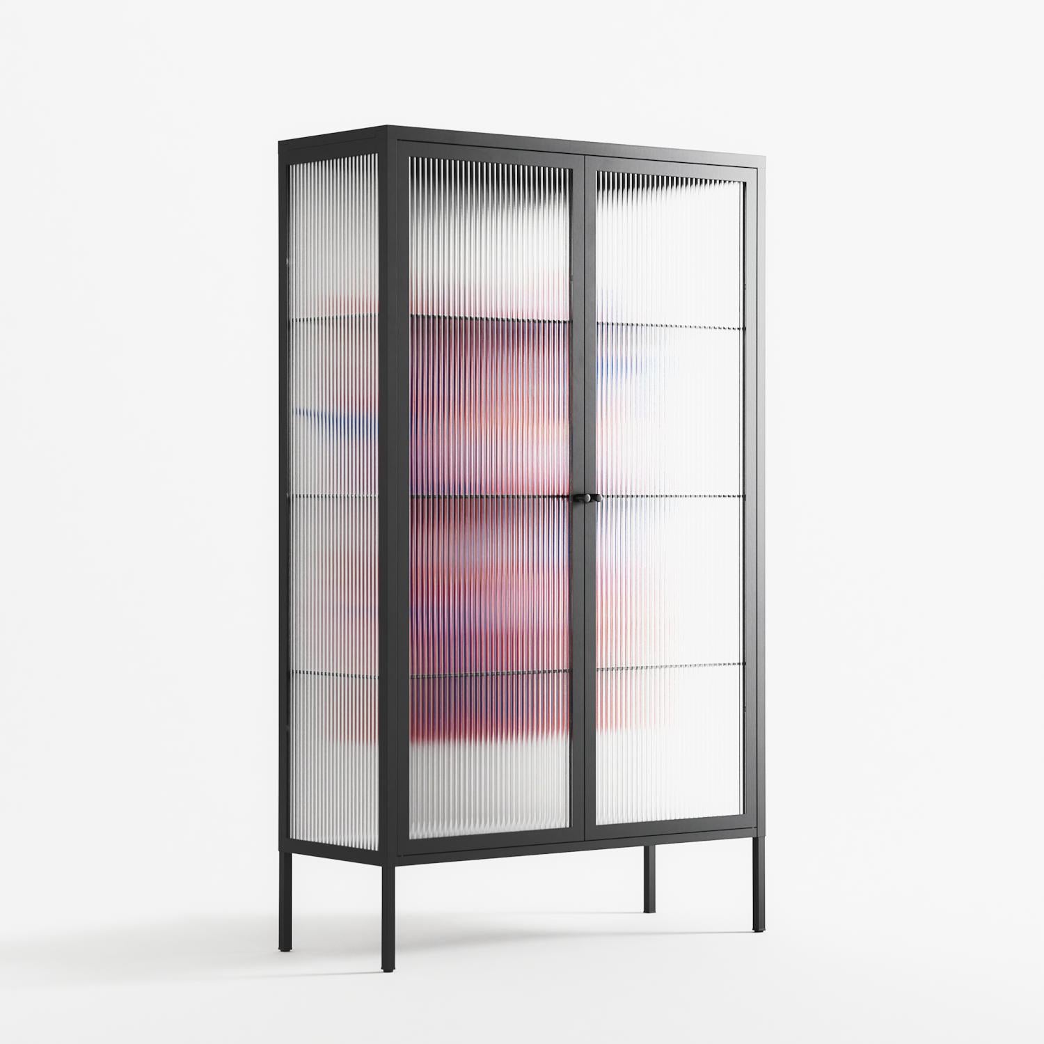 Buttercup - Cabinet - Katie O’Shea - Antracite - Reeded glass