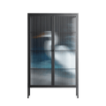 Egret - Cabinet - Katie O’Shea - Antracite - Reeded glass