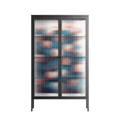 Gooseberries - Cabinet - Katie O’Shea - Antracite - Reeded glass