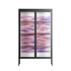 Redblooms - Cabinet - Katie O’Shea - Antracite - Reeded glass